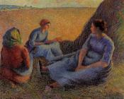 卡米耶 毕沙罗 : Haymakers at Rest